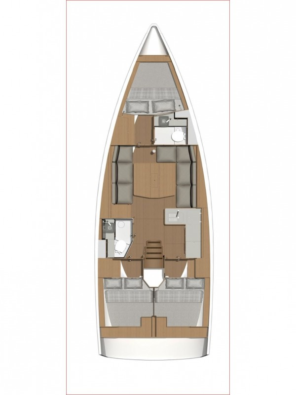 Pronájem Plachetnice v Biograd Na Moru -Dufour Dufour 390 GL