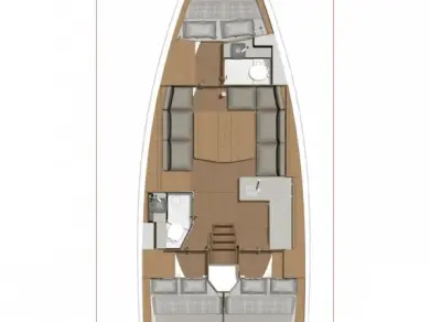 Pronájem Plachetnice v Biograd Na Moru -Dufour Dufour 390 GL