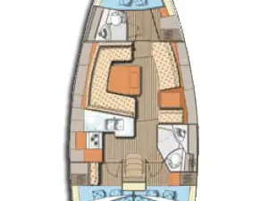 Pronájem jachty v Izola -Elan Impression 384 na Samboatu