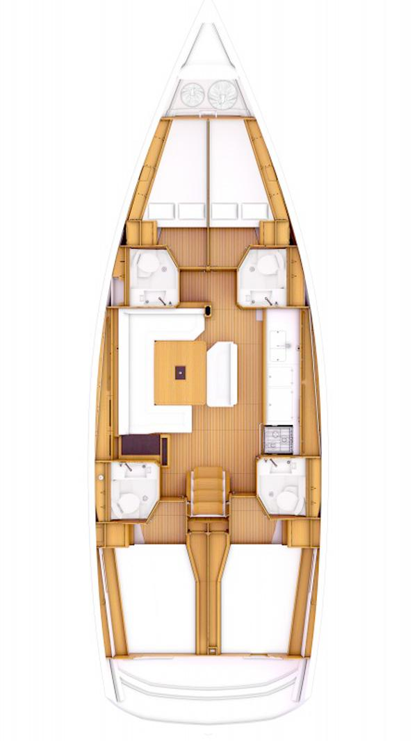Pronajmout si Jeanneau Sun Odyssey 479 v Lavrio