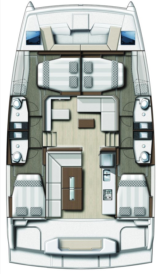 Pronájem Katamarán Bali s licencí