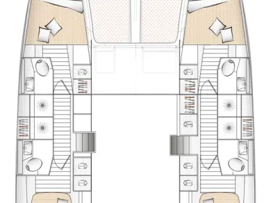 Pronájem lodi Lefkáda lákavé ceny Excess 14