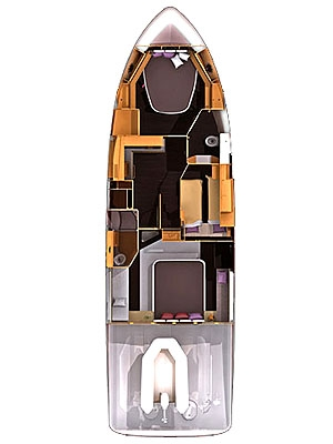 Pronájem lodi Sukošan lákavé ceny Monte Carlo 47 Fly