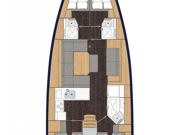 Pronájem Plachetnice Bavaria s licencí