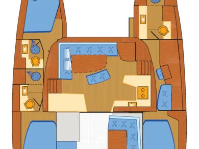 Pronajmout si Lagoon Lagoon 42 v Biograd Na Moru