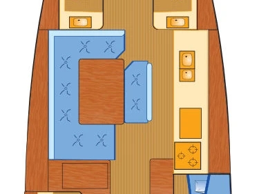 Jeanneau Sun Odyssey 519 jednotlivci a charterové společnosti v Rogoznica