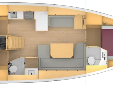 Pronájem jachty v Lefkáda -Bavaria Bavaria C42 na Samboatu