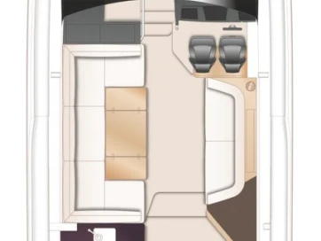 Pronajmout si Princess Princess 55 F v Podstrana