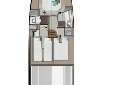 Pronajmout si Jeanneau NC 37 v Biograd Na Moru