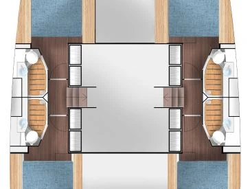 Pronájem jachty v Primošten  -Cervetti Yachts Cervetti 44 Power - 4 + 1 cab. na Samboatu