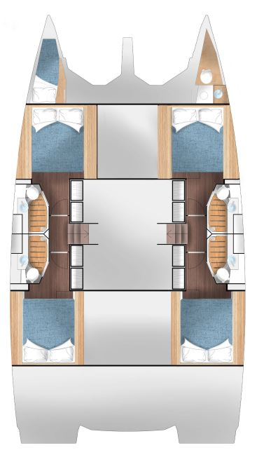 Pronájem jachty v Primošten  -Cervetti Yachts Cervetti 44 Power - 4 + 1 cab. na Samboatu