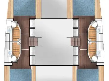 Pronájem jachty v Primošten  -Cervetti Yachts Cervetti 44 Power - 4 + 1 cab. na Samboatu