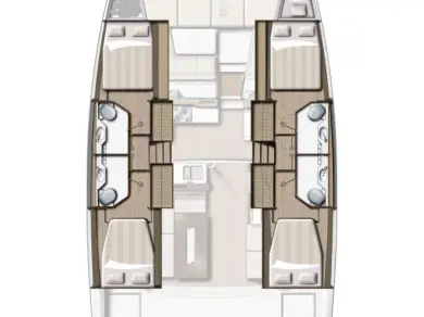 Pronájem Katamarán v Trogir -Bali Bali 4.2