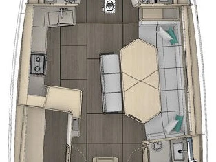 Dufour Dufour 48 jednotlivci a charterové společnosti v Sukošan