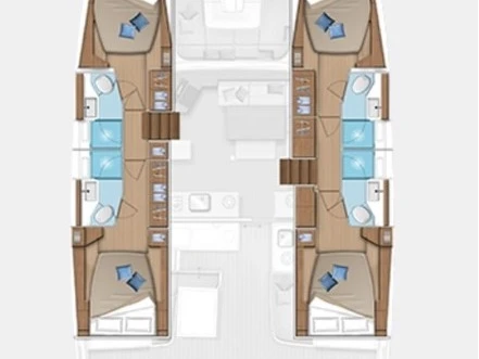 Pronajmout si Lagoon Lagoon 46 v Trogir