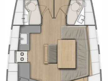 Pronájem Plachetnice Bénéteau s licencí