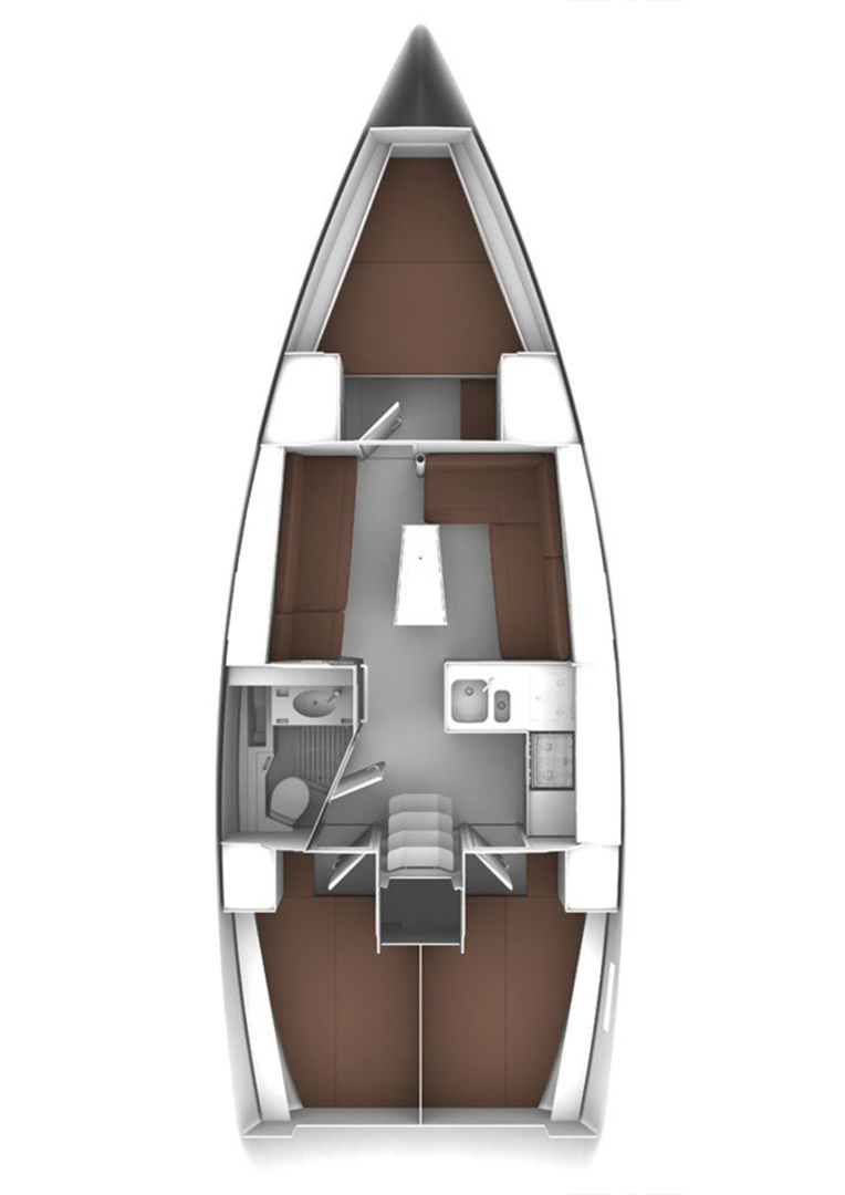 Pronájem lodi Alimos lákavé ceny Cruiser 37