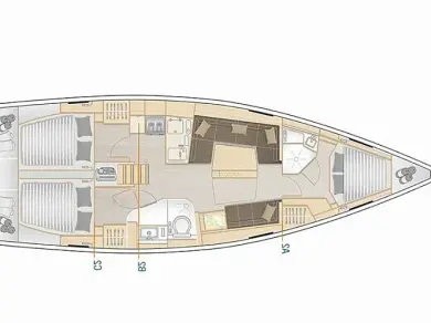 Pronájem Plachetnice v Lavrio -Hanse Hanse 418