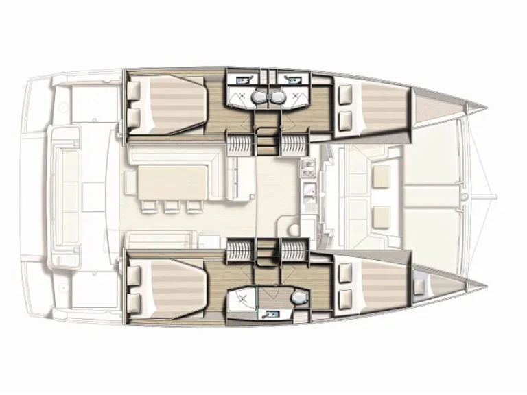 Pronájem jachty v Biograd Na Moru -Bali Bali 4.1 na Samboatu