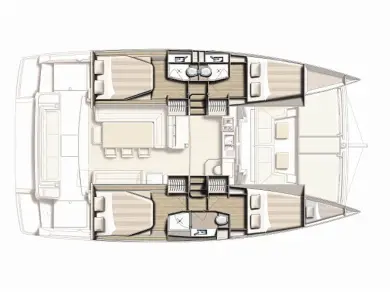 Pronájem jachty v Biograd Na Moru -Bali Bali 4.1 na Samboatu