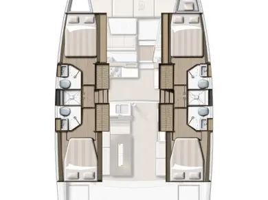 Katamarán k pronájmu v Donji Seget za nejlepší cenu