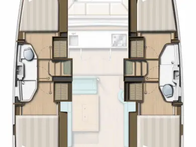 Pronájem Katamarán Bali s licencí