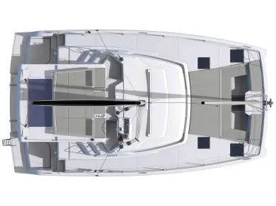 Pronájem Katamarán v Biograd Na Moru -Bali Bali Catspace Voile