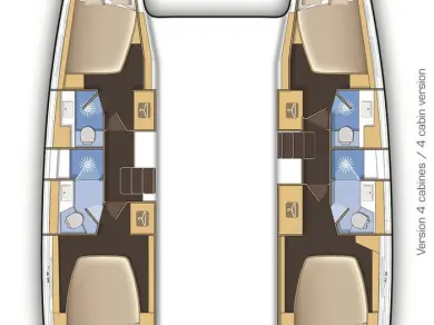 Pronájem lodi Lagoon Lagoon 42 v Salamína na Samboatu