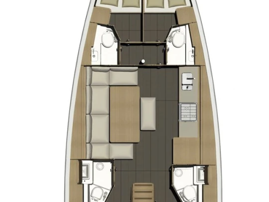 Pronájem lodi Kaštela lákavé ceny Dufour 460 Grand Large