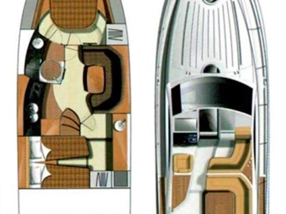 Pronájem lodi Lučica lákavé ceny Mirakul 30 - Hardtop