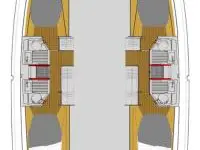 Pronájem lodi Fountaine Pajot Astrea 42 v Sukošan na Samboatu