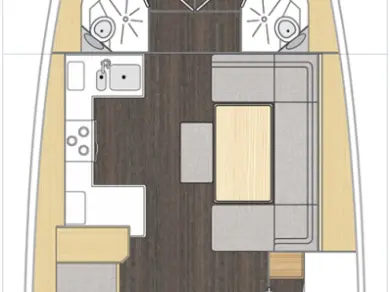 Pronájem Plachetnice v Šibenik  -Bavaria Bavaria C46