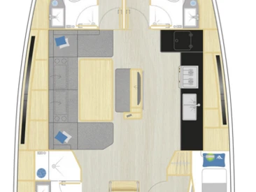 Pronajmout si Hanse Hanse 460 v Šibenik 