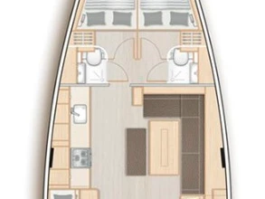 Pronájem Plachetnice v Šibenik  -Hanse Hanse 508