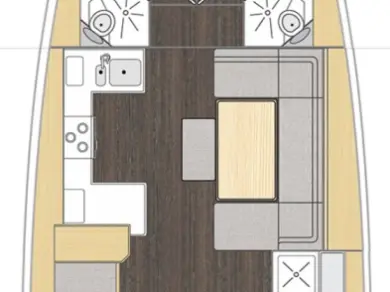 Pronájem lodi Bavaria Bavaria C46 v Fethiye na Samboatu