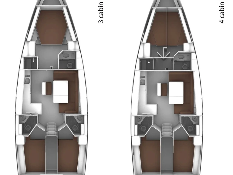 Bavaria Cruiser 46 jednotlivci a charterové společnosti v Fethiye