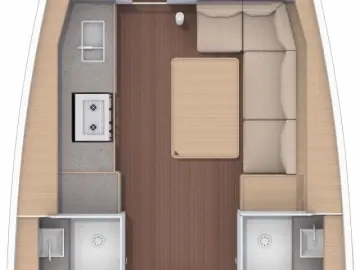 Pronájem jachty v Fethiye -Dufour Dufour 390 na Samboatu