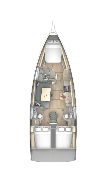 Pronajmout si Dufour Dufour 41 v Fethiye