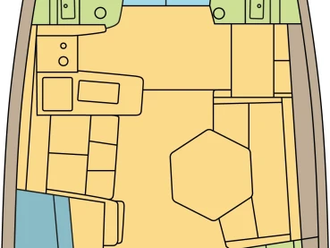 Dufour Dufour 48 jednotlivci a charterové společnosti v Donji Seget