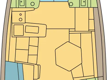 Dufour Dufour 48 jednotlivci a charterové společnosti v Donji Seget