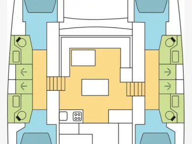 Pronájem Katamarán v Airlie Beach -Lagoon Lagoon 50