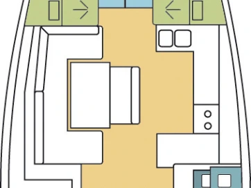 Pronájem lodi Bénéteau Oceanis 48 v Donji Seget na Samboatu