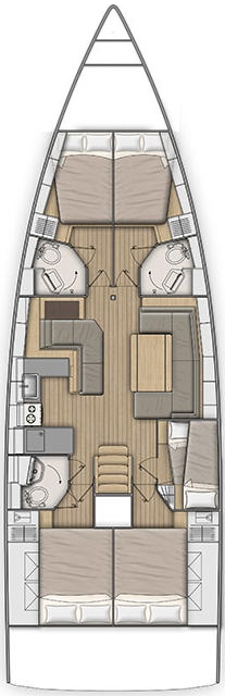 Pronájem Plachetnice v Pula -Bénéteau Oceanis 51.1