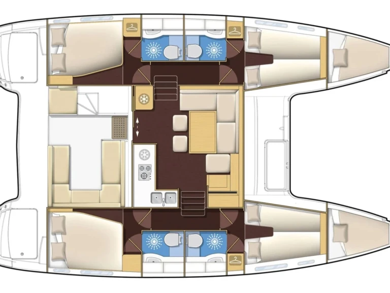 Pronájem lodi Lagoon Lagoon 400 S2 v Alimos na Samboatu