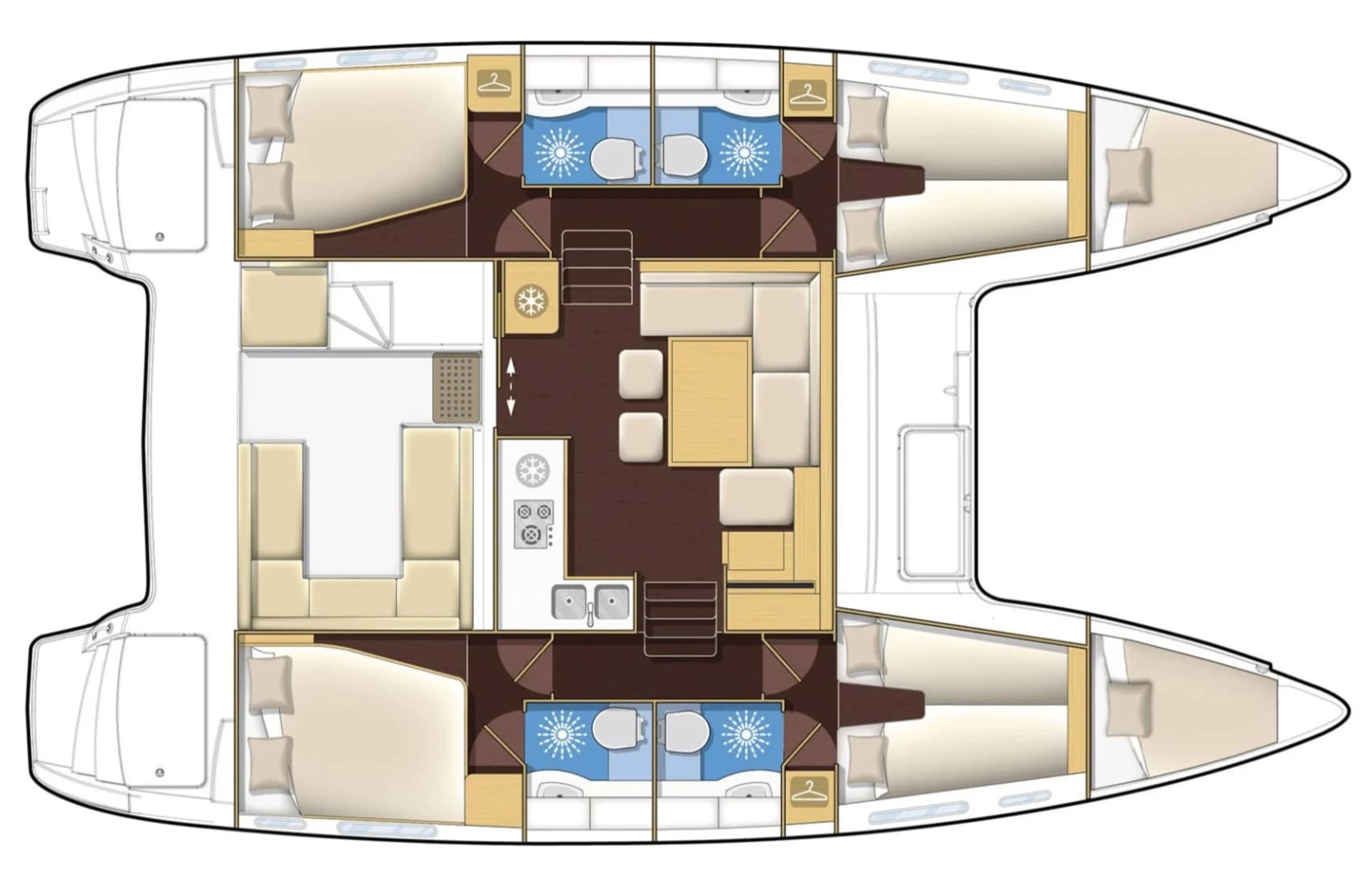 Pronájem lodi Lagoon Lagoon 400 S2 v Alimos na Samboatu