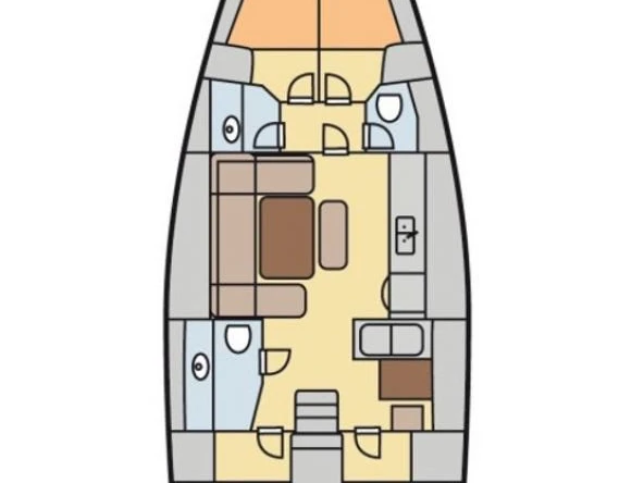 Pronájem Plachetnice Dufour s licencí
