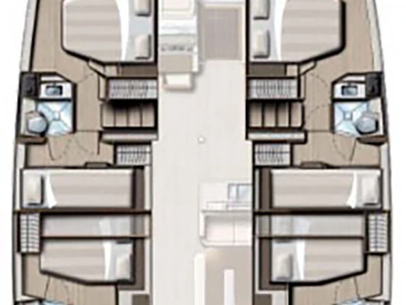 Pronájem jachty v Alimos -Bali Bali 4.8 na Samboatu