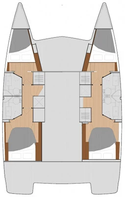 Pronájem jachty v Lefkáda -Fountaine Pajot Lucia 40 na Samboatu