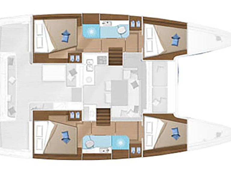 Pronajmout si Lagoon Lagoon 40 v Bormes-les-Mimosas