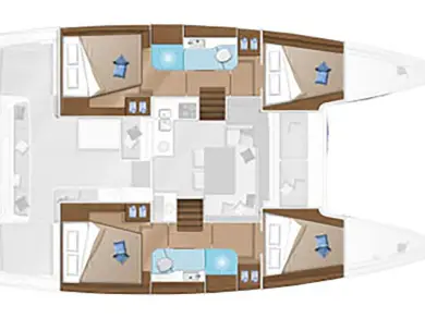 Pronajmout si Lagoon Lagoon 40 v Bormes-les-Mimosas
